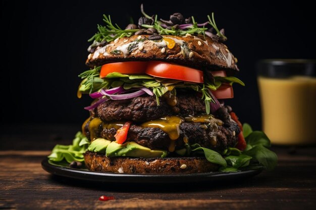 Delizioso Burger Vegetariano