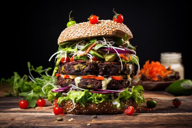 Delizioso Burger Vegetariano