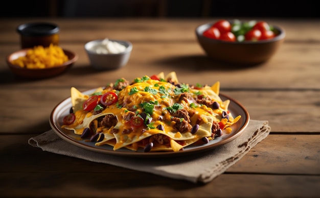 delizioso cibo nachos