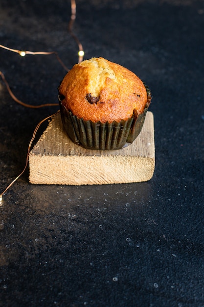 Delizioso cupcake sul tavolo