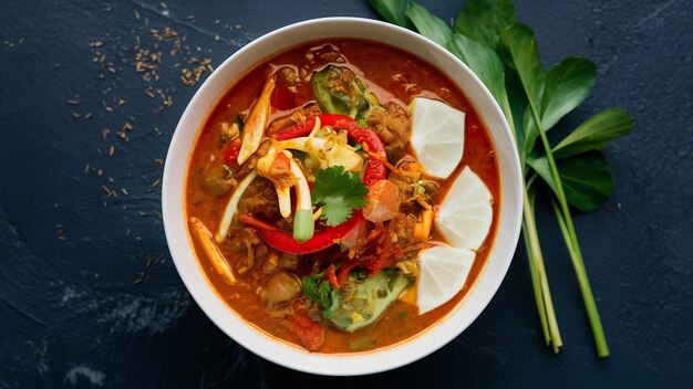 Delizioso curry thai panang