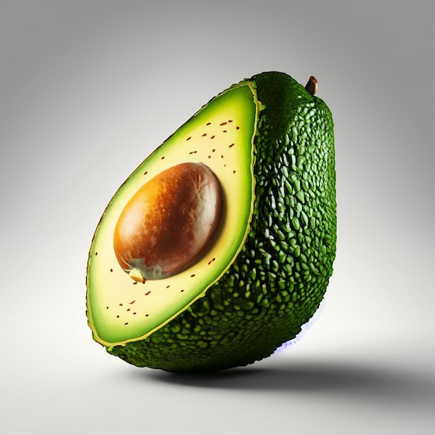 Delizioso frutto di avocado Porta gli occhiali Corre Divertente