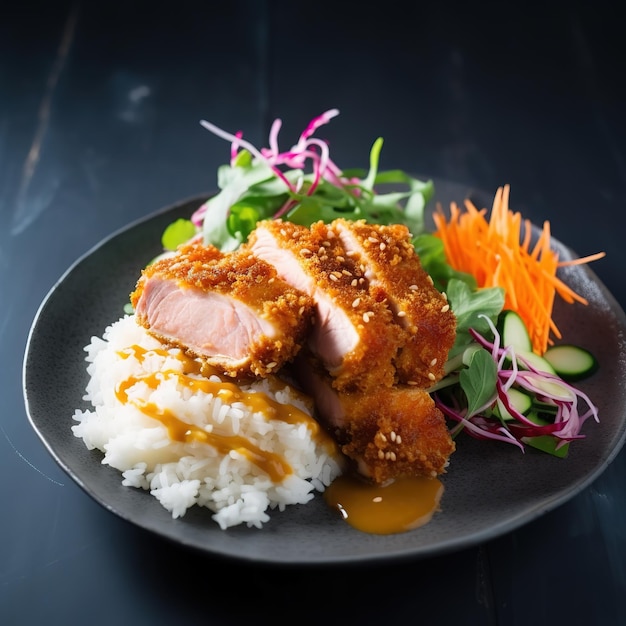 delizioso Katsu di salmone croccante