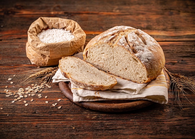 Delizioso pane appena sfornato