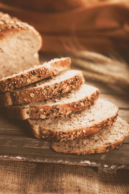 delizioso pane da forno estetico naturale