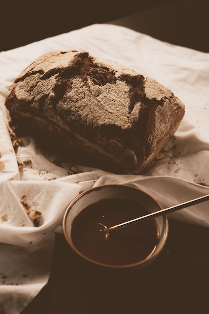 delizioso pane da forno estetico naturale