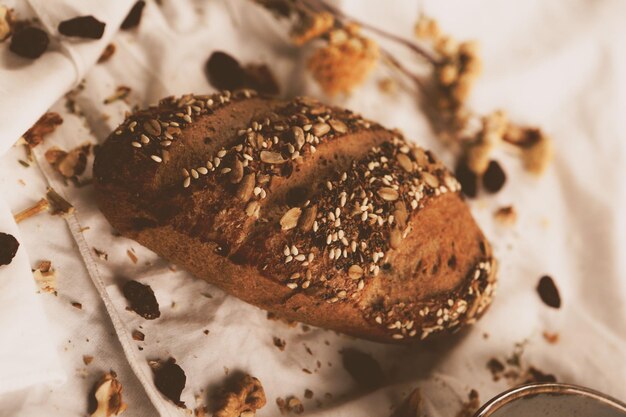 delizioso pane da forno estetico naturale