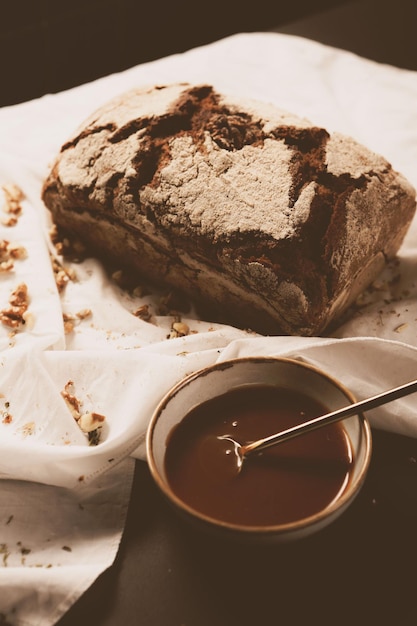 delizioso pane da forno estetico naturale