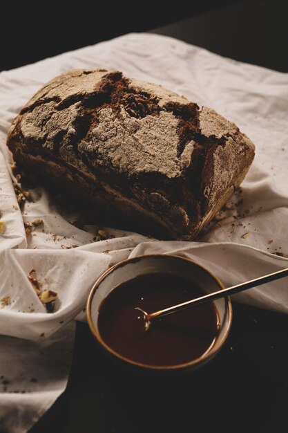 delizioso pane da forno estetico naturale