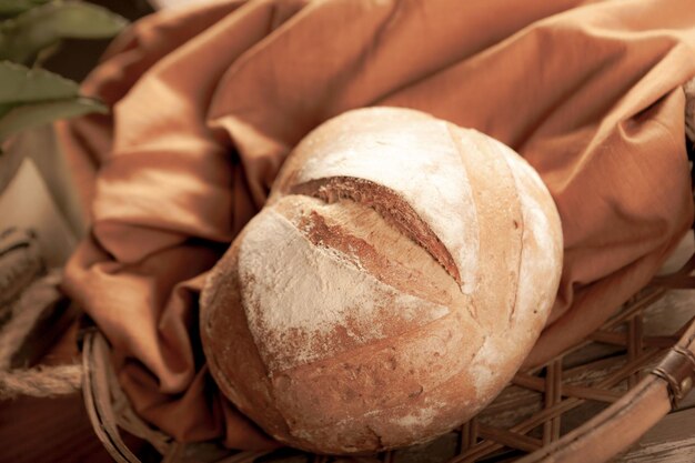 delizioso pane da forno estetico naturale