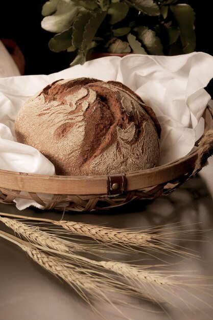 delizioso pane da forno estetico naturale