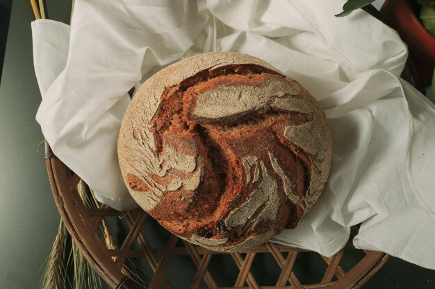 delizioso pane da forno estetico naturale