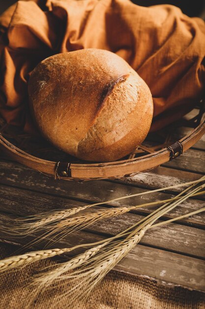 delizioso pane da forno estetico naturale