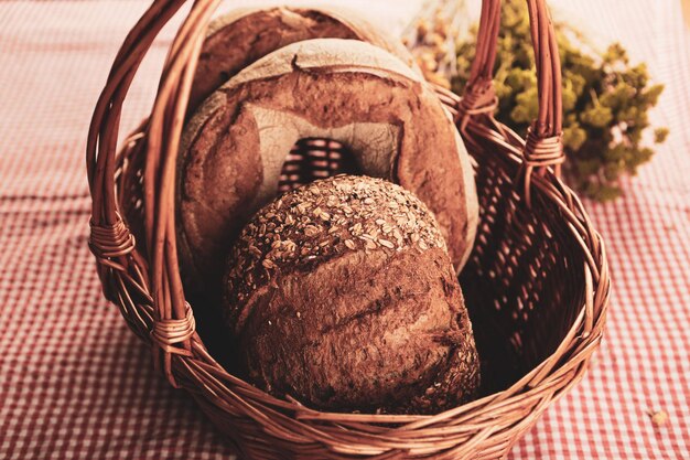 delizioso pane da forno estetico naturale