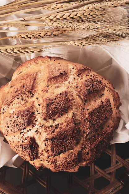 delizioso pane da forno estetico naturale