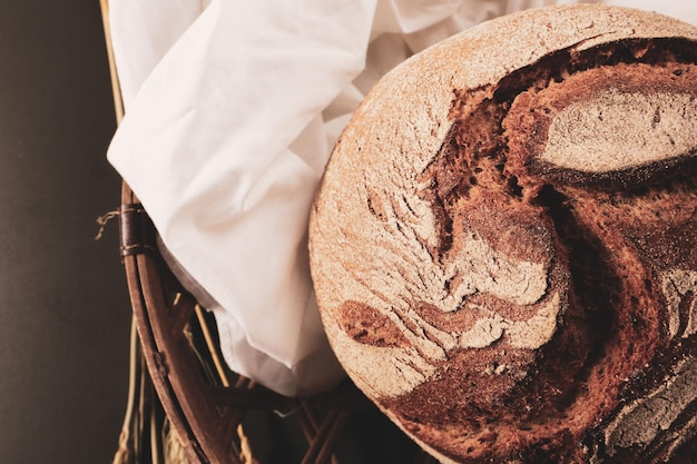 delizioso pane da forno estetico naturale