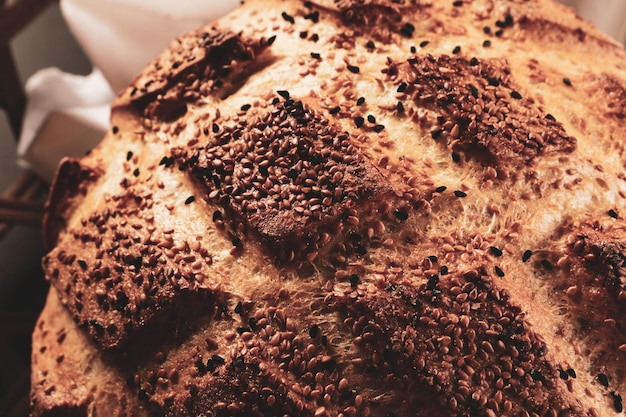 delizioso pane da forno estetico naturale