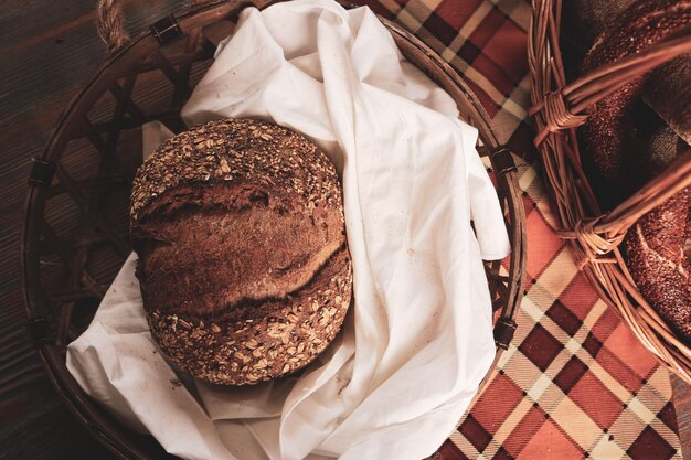 delizioso pane da forno estetico naturale