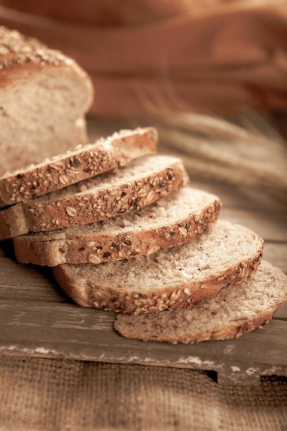 delizioso pane da forno estetico naturale