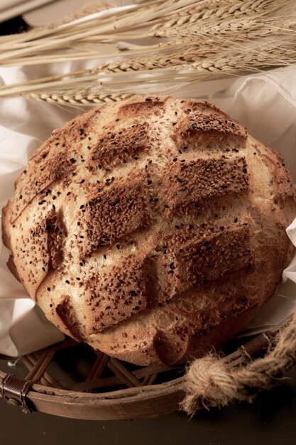 delizioso pane da forno estetico naturale