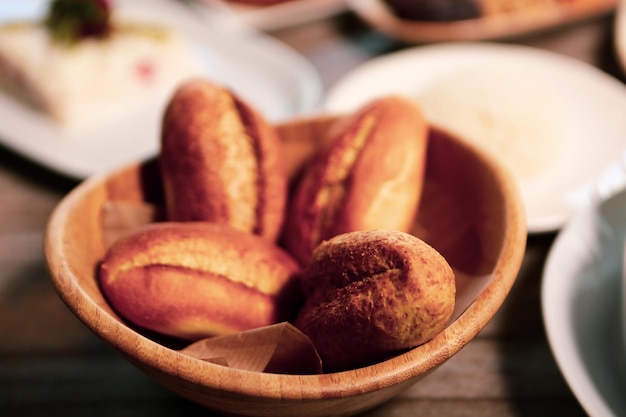 delizioso pane da forno estetico naturale