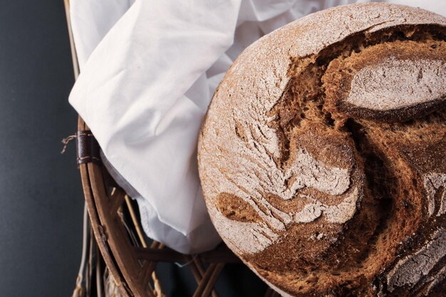 delizioso pane da forno estetico naturale