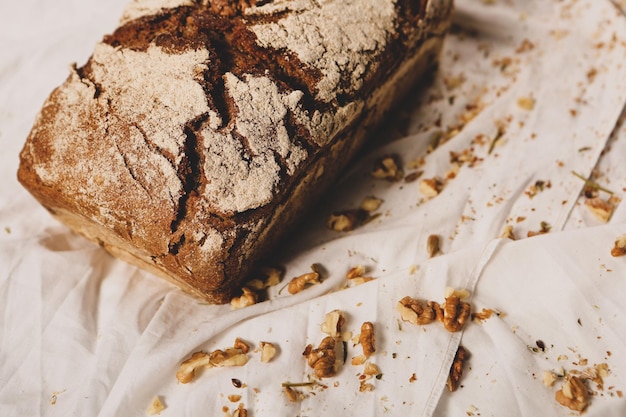 delizioso pane da forno estetico naturale