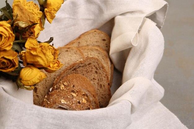 delizioso pane da forno estetico naturale