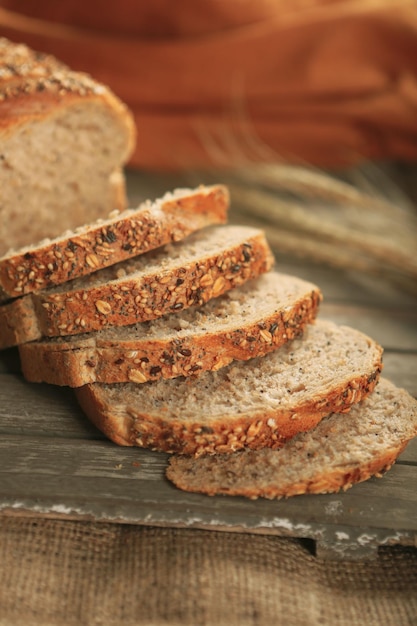 delizioso pane da forno estetico naturale