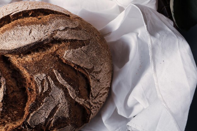 delizioso pane da forno estetico naturale