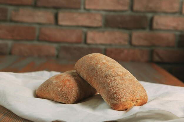 delizioso pane da forno estetico naturale