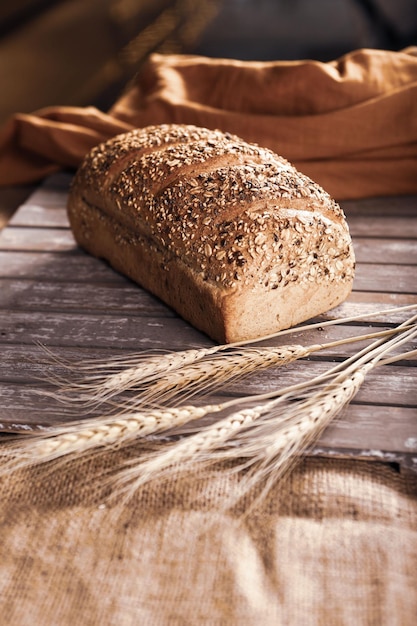 delizioso pane da forno estetico naturale