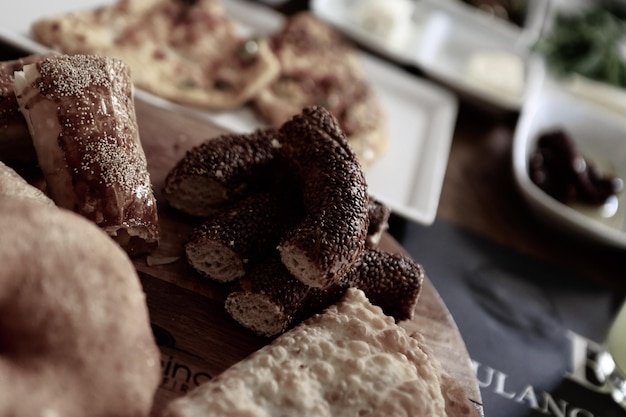 delizioso pane da forno estetico naturale