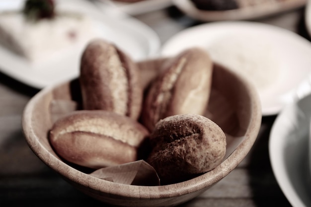 delizioso pane da forno estetico naturale