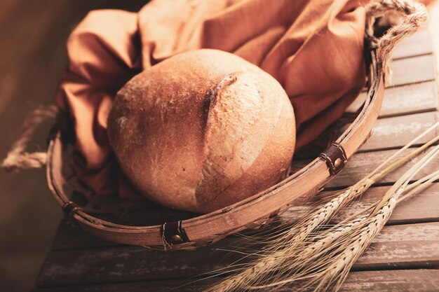 delizioso pane da forno estetico naturale