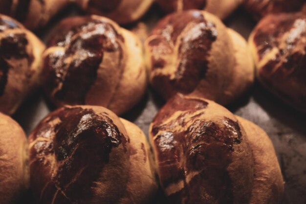 delizioso pane da forno estetico naturale