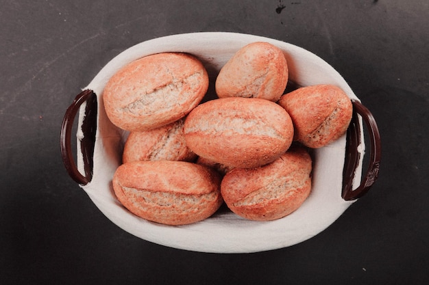 delizioso pane da forno estetico naturale