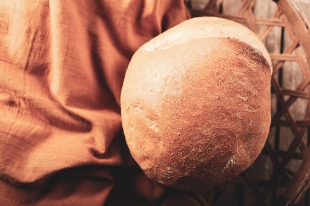 delizioso pane da forno estetico naturale