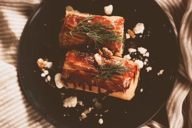 delizioso pane da forno estetico naturale