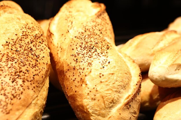 delizioso pane da forno estetico naturale