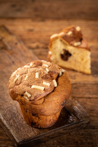 Delizioso Panettone al cioccolato Panettone natalizio