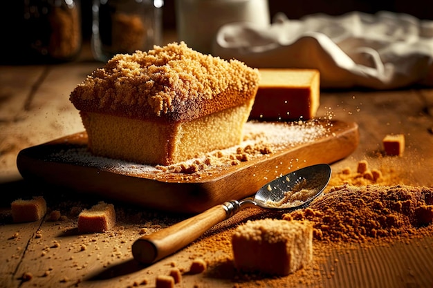 Delizioso pangrattato fatto in casa per toast