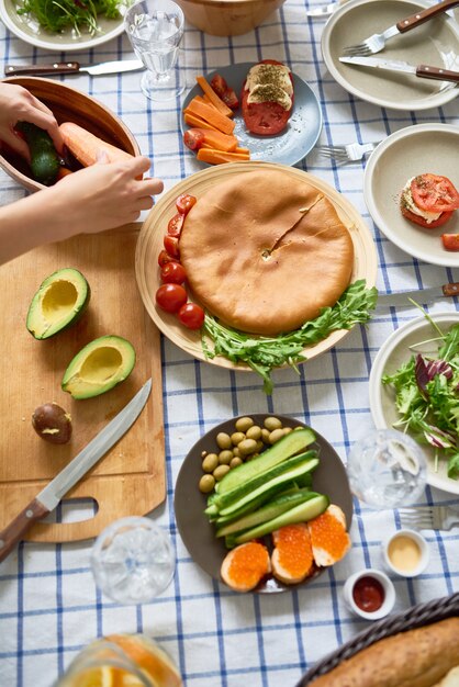 Delizioso Pasto Fatto In Casa