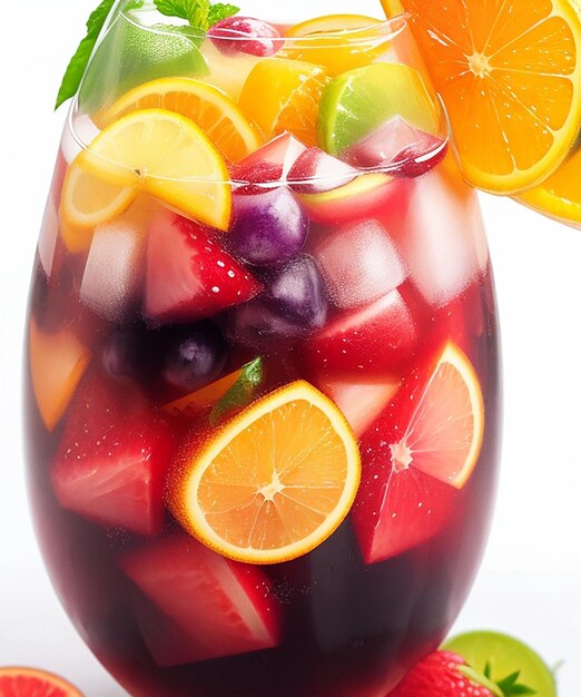 Delizioso succo di frutta Rainbow Sangria