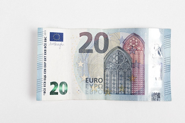 Denaro in valuta europea, banconote in euro