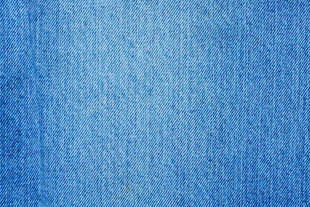 Denim blue jeans texture close up sfondo vista dall'alto