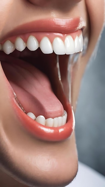 Denti di sbiancamento del dentista