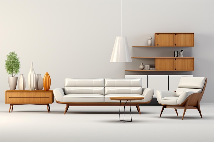 Photo desain interior ruang keluarga modern