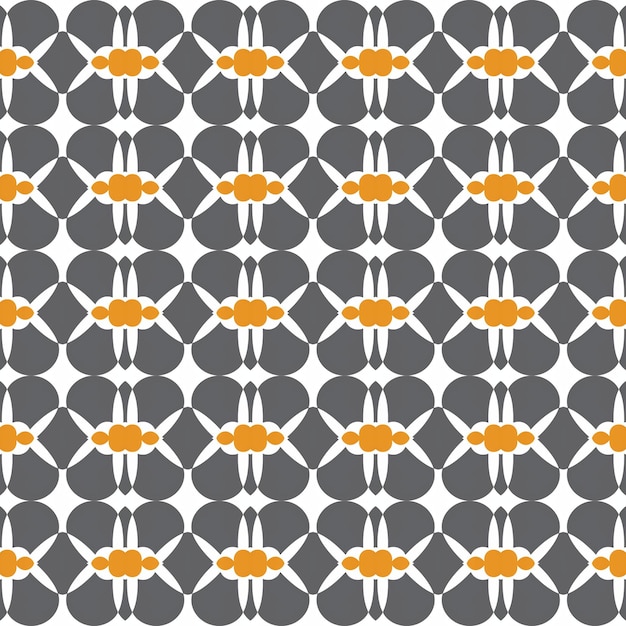 Desain latar belakang wallpaper kain dengan pola geometris yang mulus