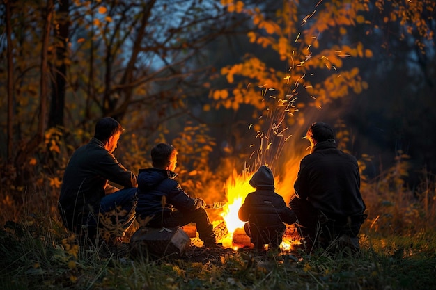 Descrivi il ling del fuoco di campo come la famiglia ga generativo ai